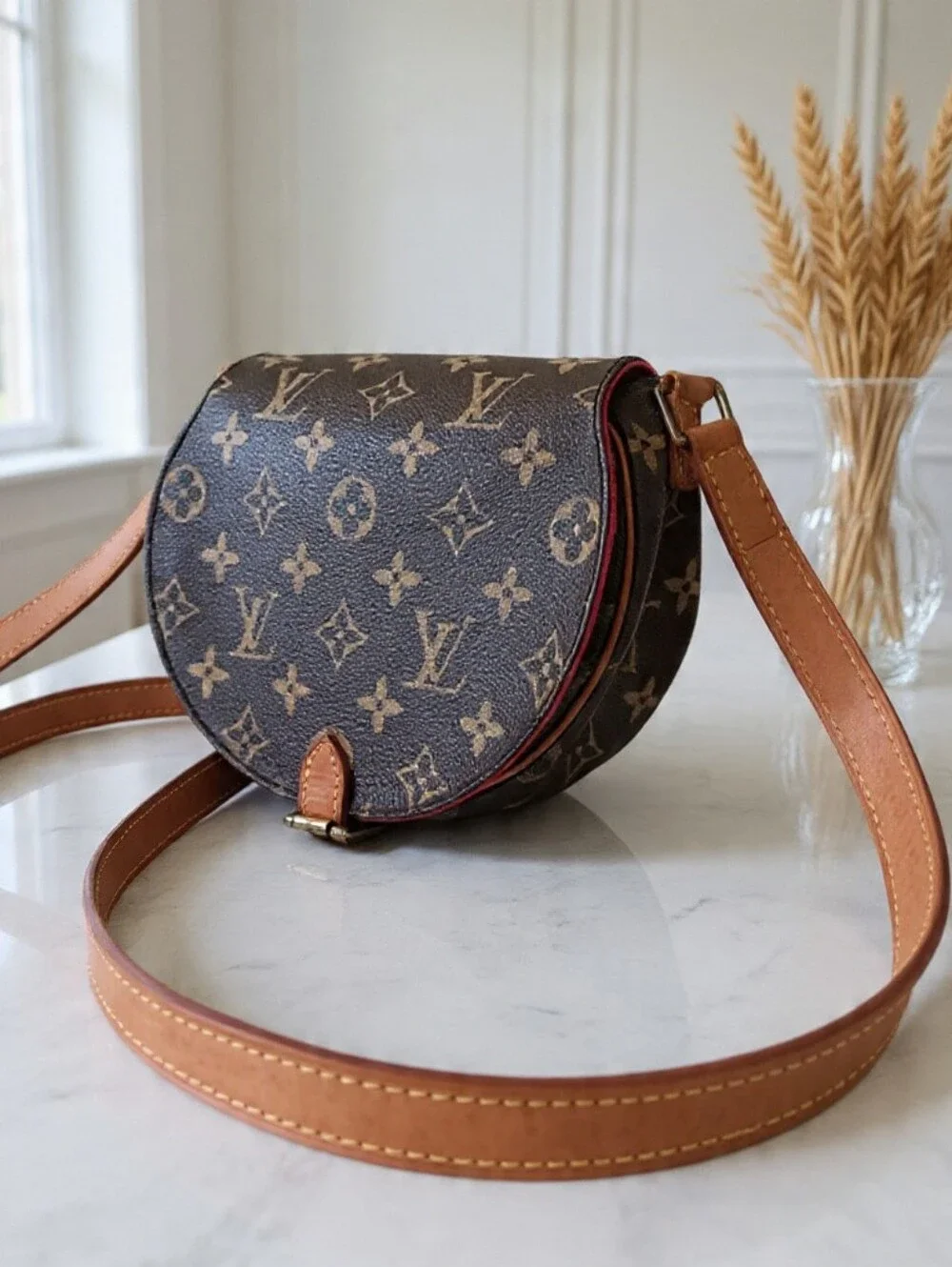 Louis Vuitton Monogram Tambourin Crossbody Bag GREAT CONDITION 💕